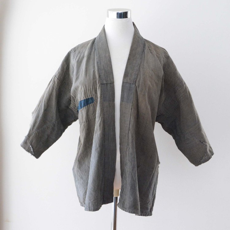 野良着 襤褸 つぎはぎ 刺し子 ジャパンヴィンテージ 大正 昭和 | Noragi Jacket Men Boro Crazy Patchwork Kimono Vintage