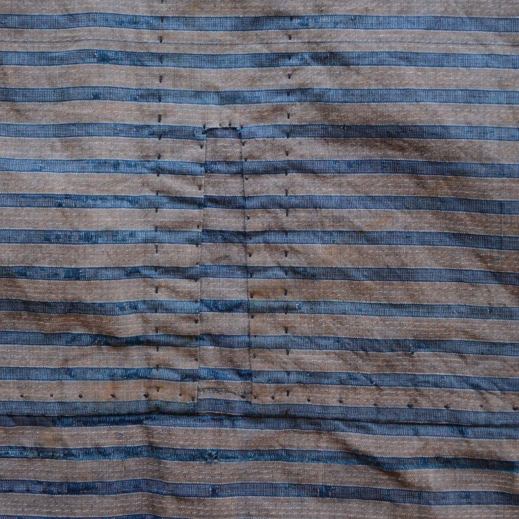  古布 藍染 つぎはぎ クレイジーパターン ジャパンヴィンテージ アートファブリック 大正 昭和 | Japanese Fabric Vintage Indigo Crazy Patchwork