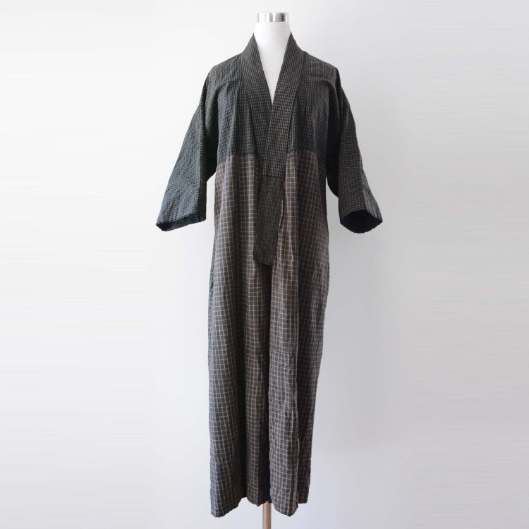  野良着 着物 木綿 クレイジーパターン ジャパンヴィンテージ 大正 昭和 古着 | Kimono Japan Vintage Noragi Jacket Cotton Crazy Patchwork
