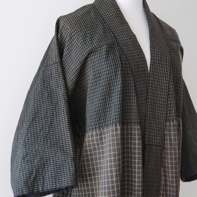 野良着 着物 木綿 クレイジーパターン ジャパンヴィンテージ 大正 昭和 古着 | FUNS | Kimono Japan Vintage Noragi  Jacket Cotton Crazy Patchwork