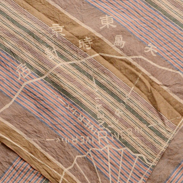  風呂敷 古布 木綿 東京 矢島時計店 ジャパンヴィンテージ ファブリック | Furoshiki Wrapping Cloth Japanese Fabric Cotton Vintage