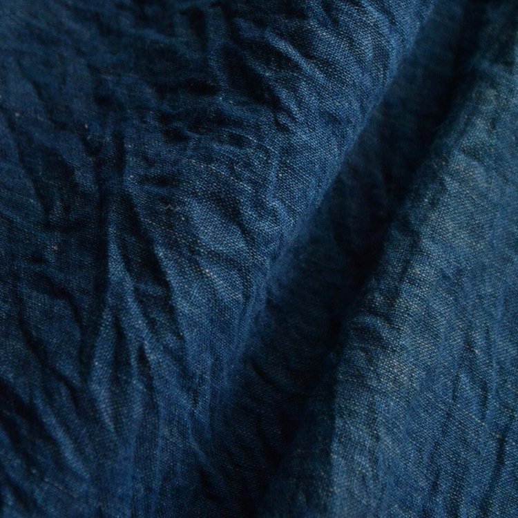  古布 藍染 無地 木綿 ジャパンヴィンテージ ファブリック 大正 昭和 | Japanese Fabric Cotton Vintage Indigo Dyed