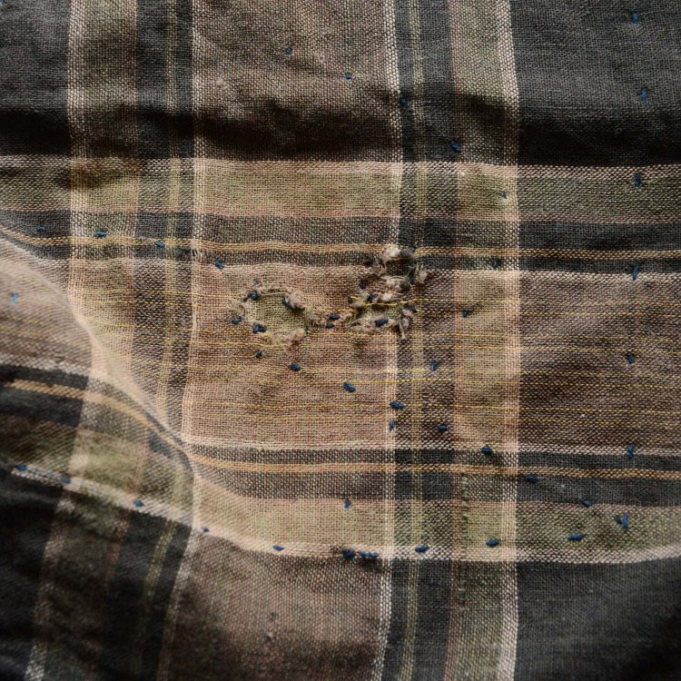 経典 古布 藍染 木綿 布団皮襤褸つぎはぎジャパンヴィンテージ 