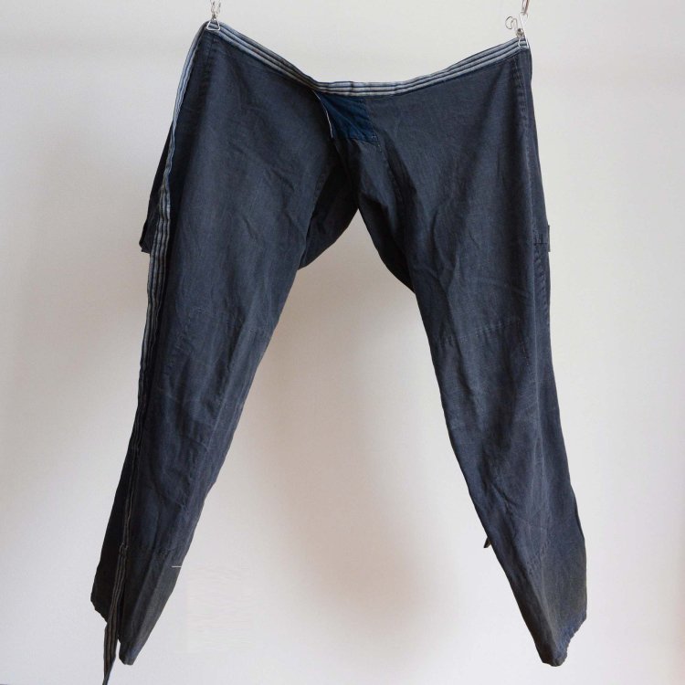 股引き パンツ 2トーン ジャパンヴィンテージ 昭和 野良着 作業服 | Noragi Pants Momohiki Workwear Cotton Japan Vintage