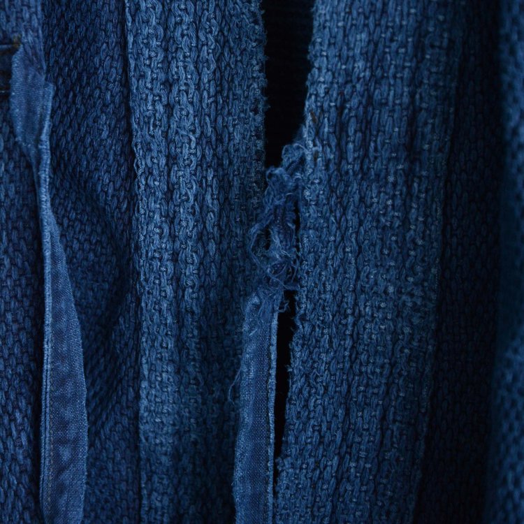 剣道着 手刺し子 藍染 木綿 刺繍 ジャパンヴィンテージ | FUNS | Kendo Jacket Sashiko Fabric Indigo  Dyed Japan Vintage