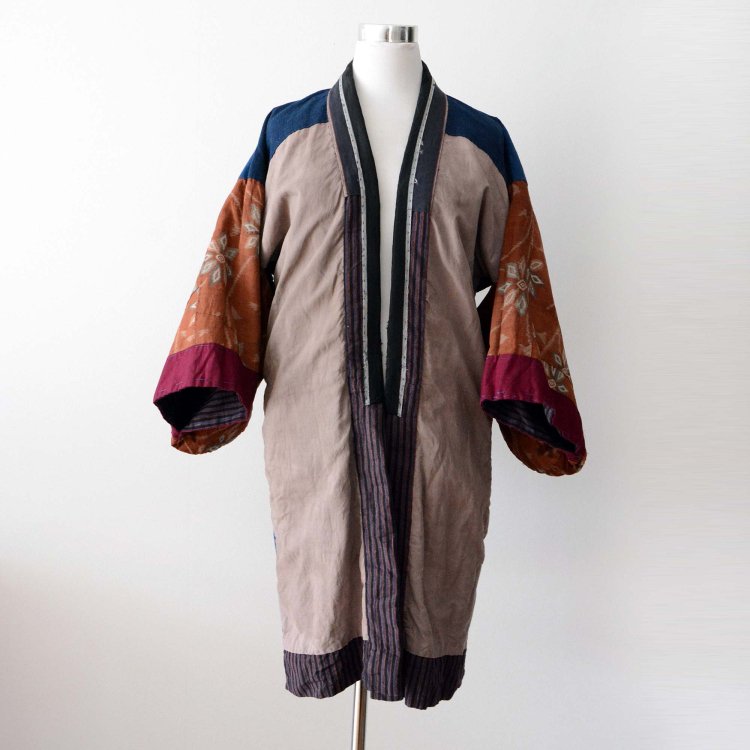 野良着 クレイジーパターン 木綿 着物 ジャパンヴィンテージ | Noragi Jacket Crazy Pattern Kimono Cotton Japan Vintage Indigo