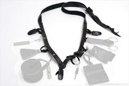 쥶䡼ɥ֥å / Leather LANYARD black