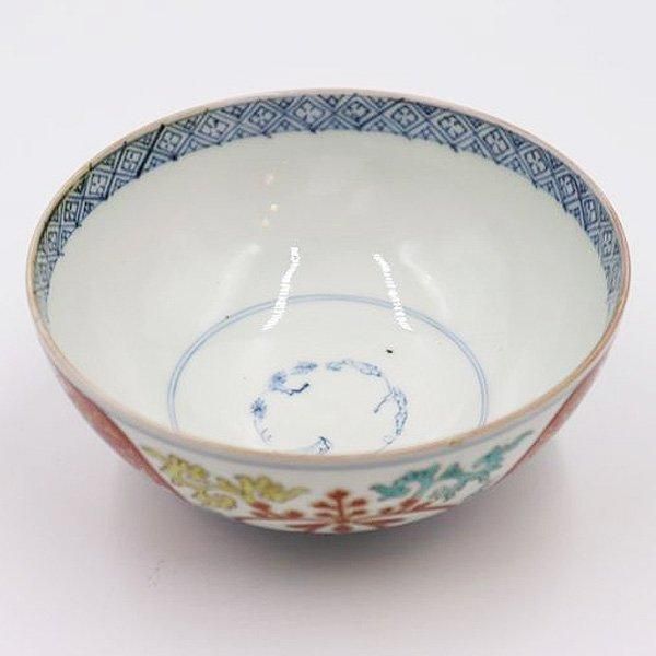 手描き 赤絵 大聖寺伊万里 鉢 煮物鉢 アンティーク 骨董 和食器 手描き 赤絵 大聖寺伊万里 鉢 煮物鉢 アンティーク 骨董 和食器