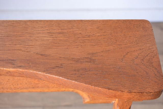 英国製チャーチチェア｜1920年頃オーク材×開閉式座面タイプ