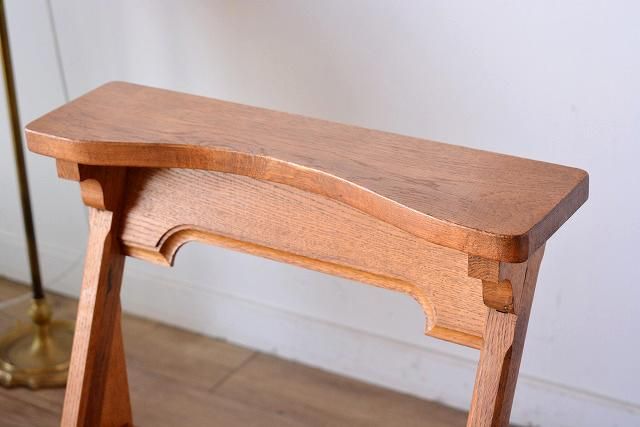 英国製チャーチチェア｜1920年頃オーク材×開閉式座面タイプ