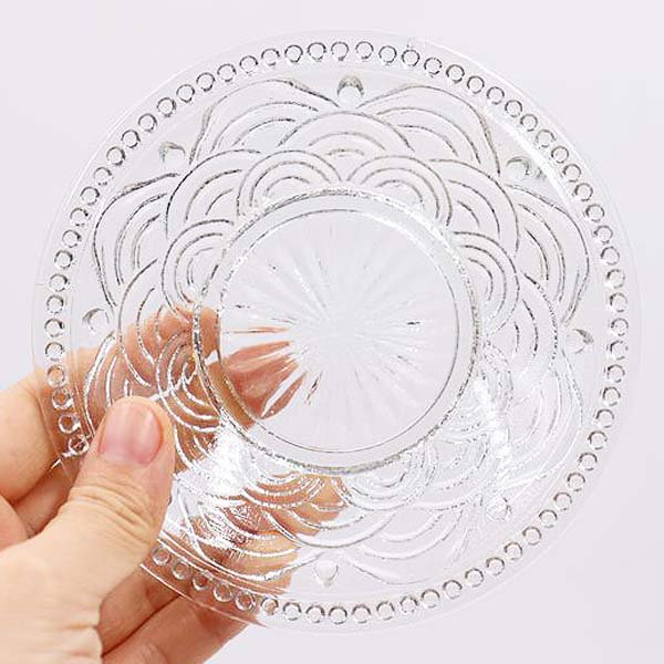 アンティークのガラス皿｜ANTIQUE LEAVES