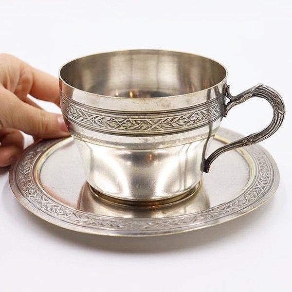 マッピング＆ウエッブ グレープシザー シルバープレート アンティーク