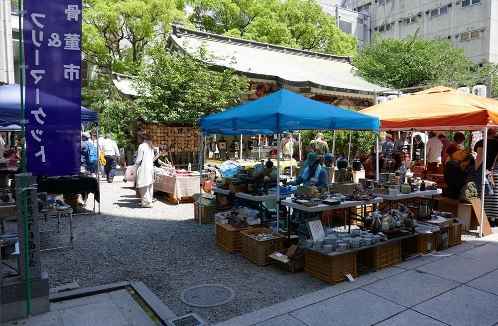 大阪】お初天神 蚤の市｜毎月第1金曜日