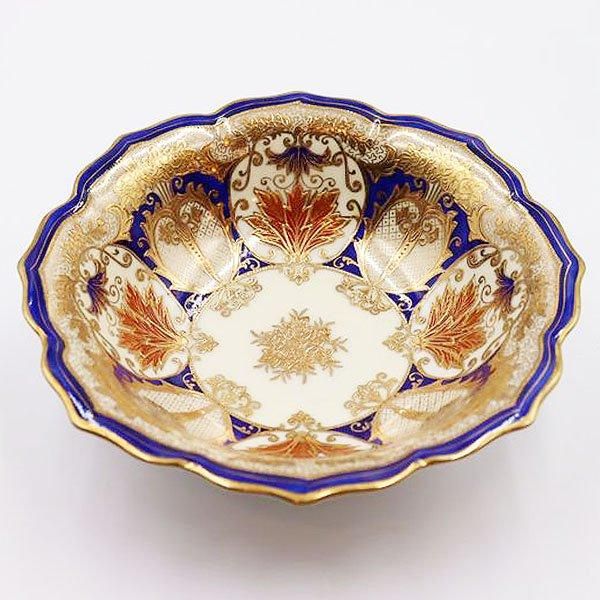 オールドノリタケ 手描き ハンドペイント ボウル 中鉢 エレガント 金彩 豪華 輸出用 - ANTIQUE LEAVES|アンティーク・蚤の市の検索サイト オールドノリタケ 手描き ハンドペイント ボウル 中鉢 エレガント 金彩 豪華 輸出用 - ANTIQUE LEAVES|アンティーク・蚤の市の検索サイト