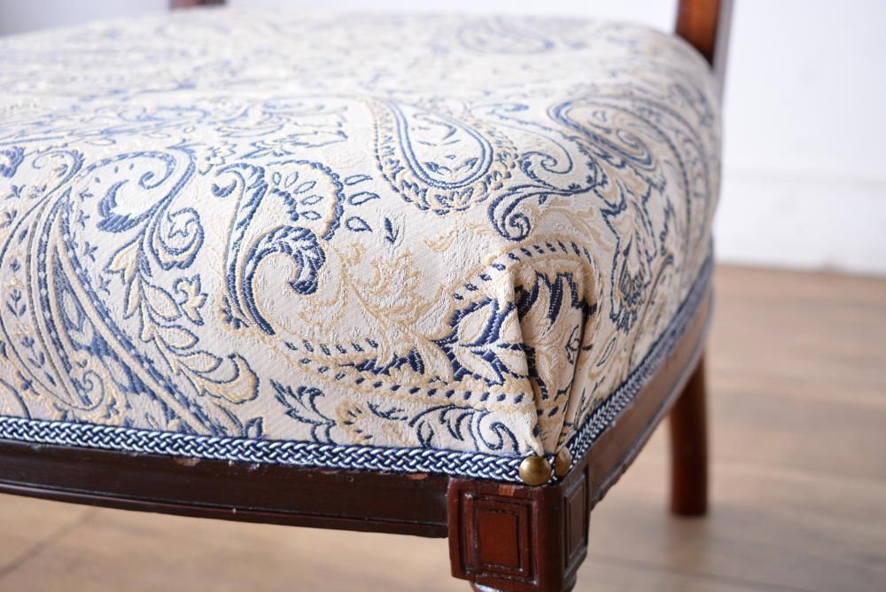 1880年代 英国製ローチェア｜ヴィクトリアン透かし彫り椅子