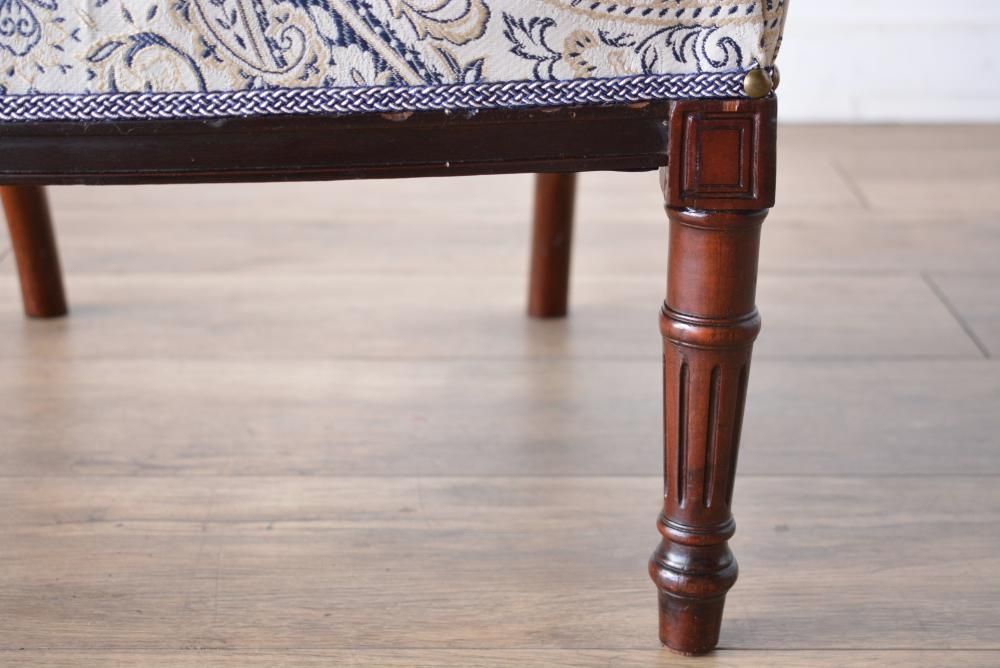 1880年代 英国製ローチェア｜ヴィクトリアン透かし彫り椅子