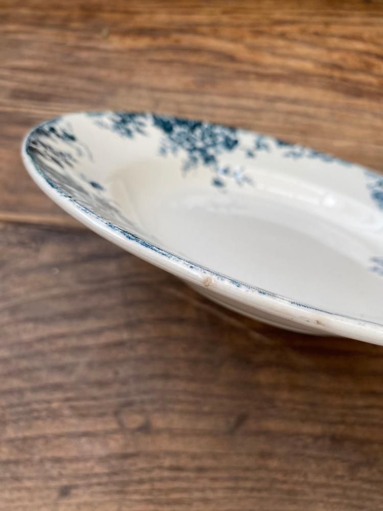 【蚤の市】フランスアンティーク サンタマン マリオン 深皿 プレート 2枚セット 蚤の市】フランスアンティーク サンタマン マリオン 深皿