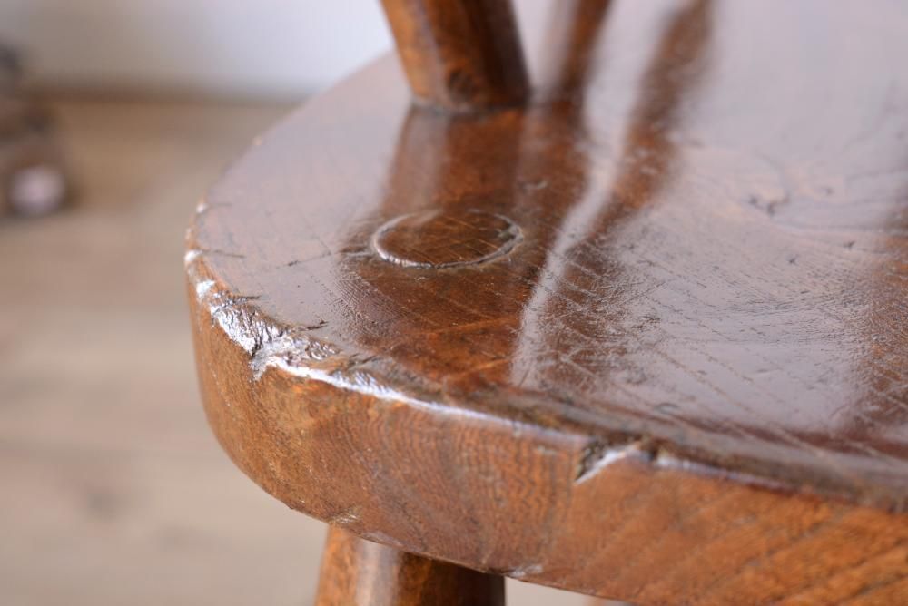 1890年代英国製キャプテンチェア｜無垢材×伝統美