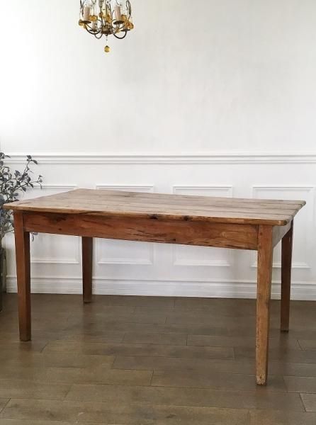 イギリス ファーマーズダイニングテーブル - ANTIQUE LEAVES