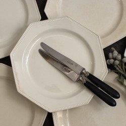 Panierパニエ皿/Creil et Montereau - ANTIQUE LEAVES