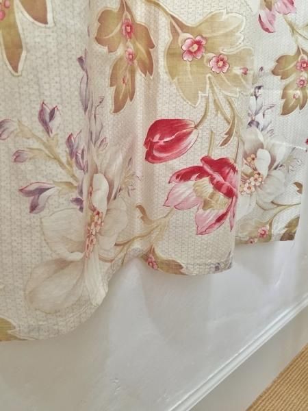 フランス1920年頃のカーテンファブリック - ANTIQUE LEAVES