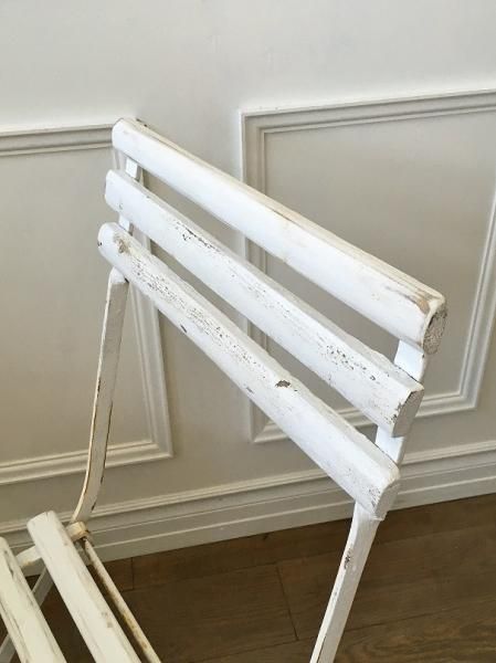 フランス アイアンテーブル&チェアセット - ANTIQUE LEAVES