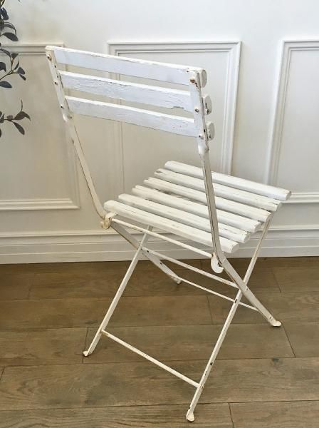 フランス アイアンテーブル&チェアセット - ANTIQUE LEAVES