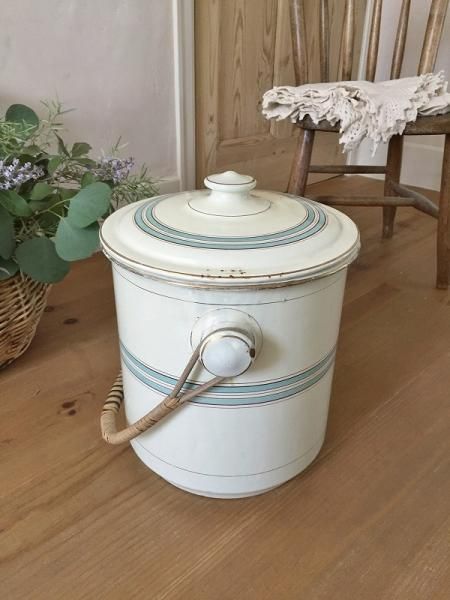 フランス1900年頃の古いバケツ - アンティークモール＆蚤の市情報