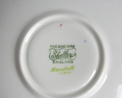 イギリスShelley製トリオ - ANTIQUE LEAVES