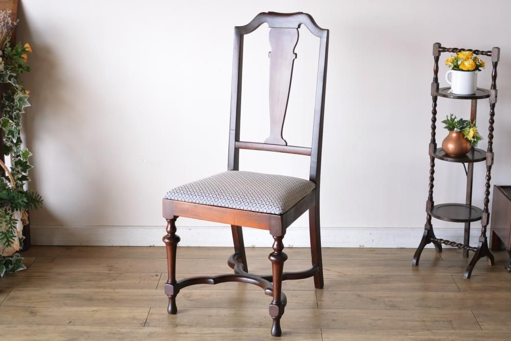 英国製 シールドバックチェア　マホガニー ダイニングチェア ヴィンテージ 英国製 シールドバックチェア マホガニー ダイニングチェア ヴィンテージ
