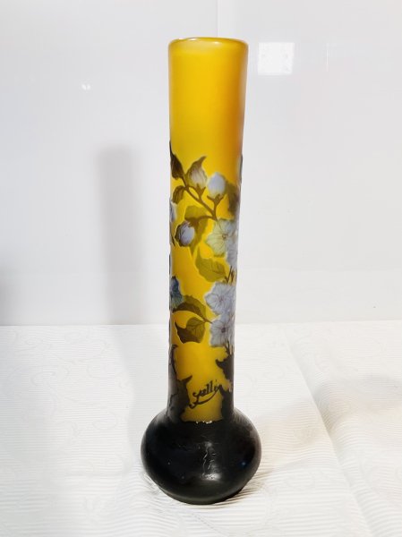 エミールガレ　花瓶　アールヌーヴォー　の画像