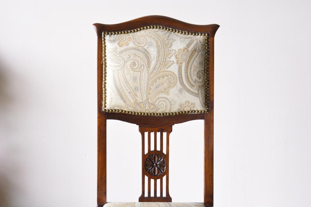 英国製エドワーディアンチェア｜1900年代マホガニー×愛らしいデザイン