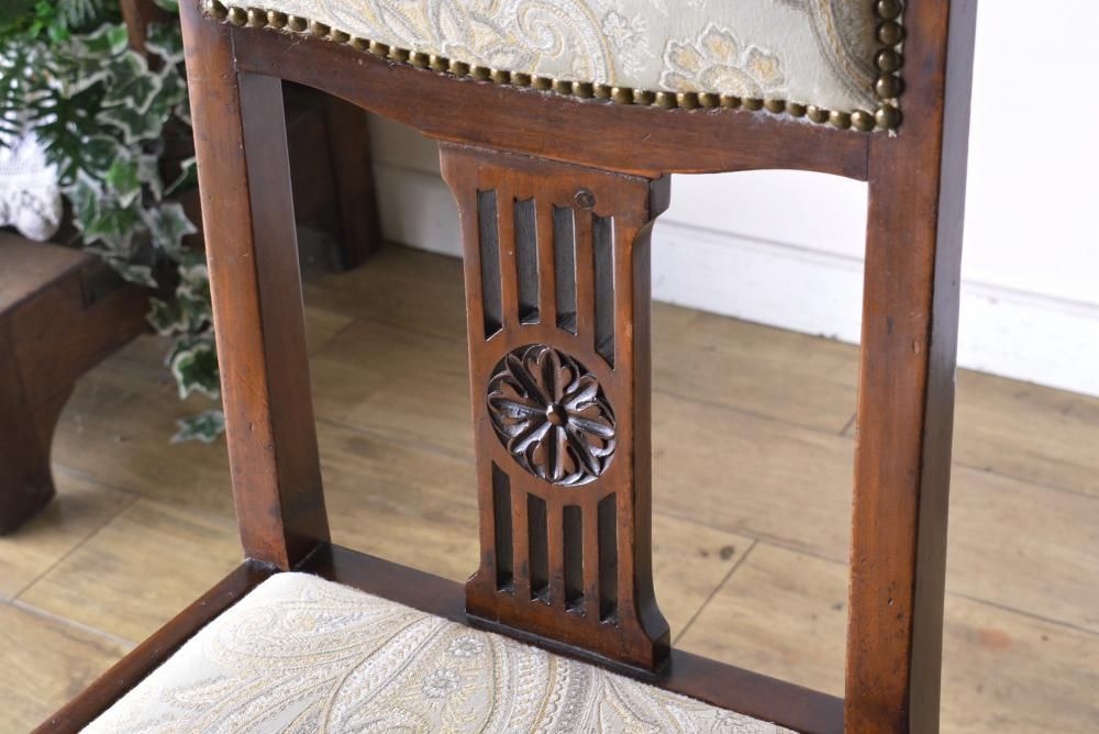 L3705-206-1 英国アンティーク エドワーディアン アンティークチェア L3705-206-1 英国アンティーク エドワーディアン アンティークチェア