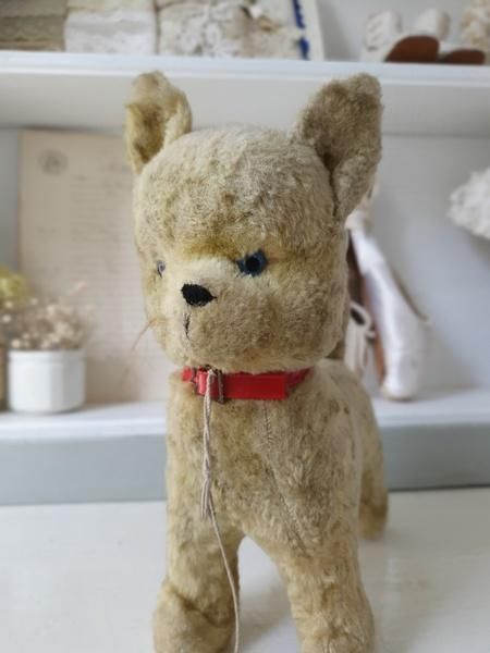 1940s フランス アンティーク テディベア ドッグ 【公式通販】