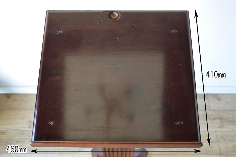 北欧　ヴィンテージ　英国　ヴィクトリアン調　センターテーブル　マホガニー ダイニングテーブル 165cm 長方形 象嵌 花柄 マホガニー 4人用 茶