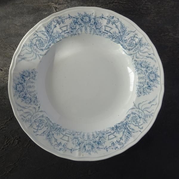定番の中古商品 サンタマン《LAMBALLE》深皿 - ANTIQUE LEAVES 食器
