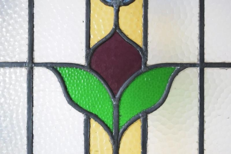 ステンドグラスアンティークドア パルテノン アンティーク / do35 ステンドグラス ドア