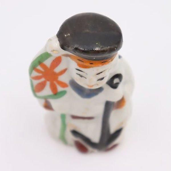 【レトロ】 海上自衛隊 陶器人形 瀬戸ノベルティ陶器人形 陶器置物 昭和レトロ アンティークドール 瀬戸