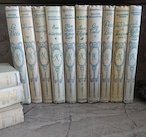 Livres anciens 《NELSON》Lettres bleues＊Nの本