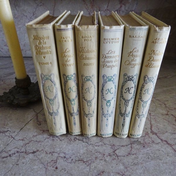 Livres anciens NELSONLettres dor&#233;esN