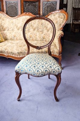 Victorian Carved Salon Chair-Cの画像