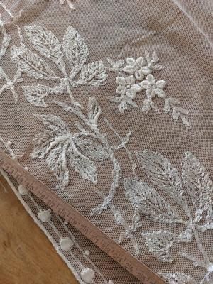アンティークレースカーテン - ANTIQUE LEAVES アンティークレースカーテン - ANTIQUE LEAVES