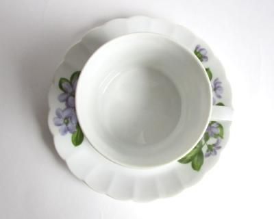 エッシェンバッハ グレー ブラウン コーヒーカップ ソーサー