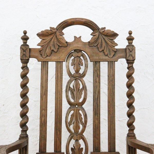 アンティークチェア　彫刻入り r-07044001-00.jpg