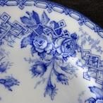 Creil et Montereau modèle FLORA T.décor Roses assiette plate