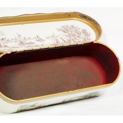 オランダ製 缶ケース ブリキ TIN缶 /t055 - ANTIQUE LEAVES