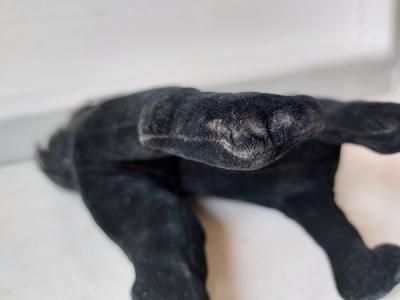 シュタイフ社の黒猫TomCat - ANTIQUE LEAVES シュタイフ社の黒猫TomCat - ANTIQUE LEAVES