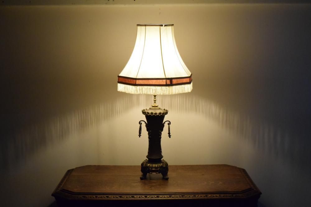希少　被せガラス　フランスの風景ガラス　ランプ　照明　大型スタンド　LAMP 179284595.jpg?cmsp_timestamp=