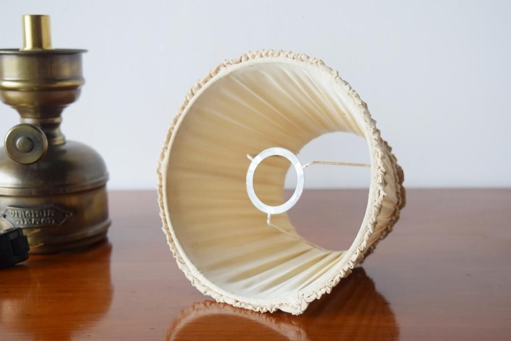 ヴィンテージ フランス 1940年代 真鍮製 1灯スタンドランプ