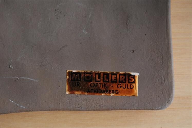 スウェーデン製 Mollers ceramic 陶板 花 北欧 ウォールプレート スウェーデン製 Mollers ceramic 陶板 花 北欧 ウォールプレート